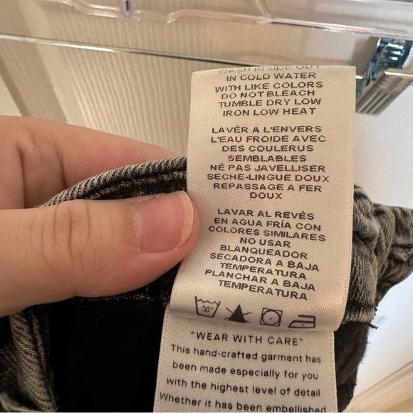 Good American High Rise Straight Leg Jeans - Picture 13 of 14